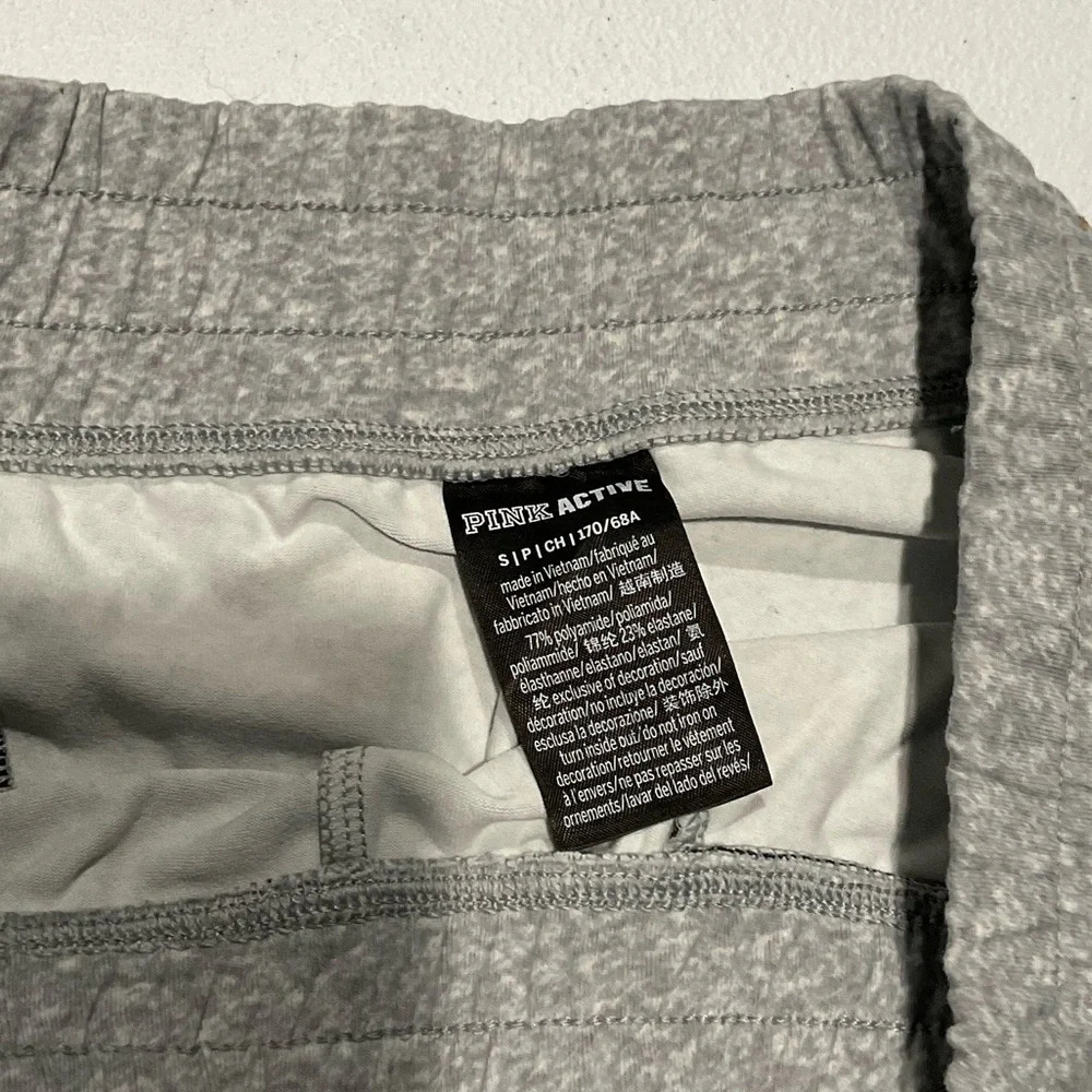 Women’s PINK Grey Sweatpants - Picture 3 of 3